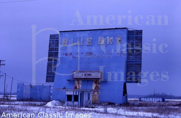 Blue Sky Drive-In Theatre - From American Classic Images